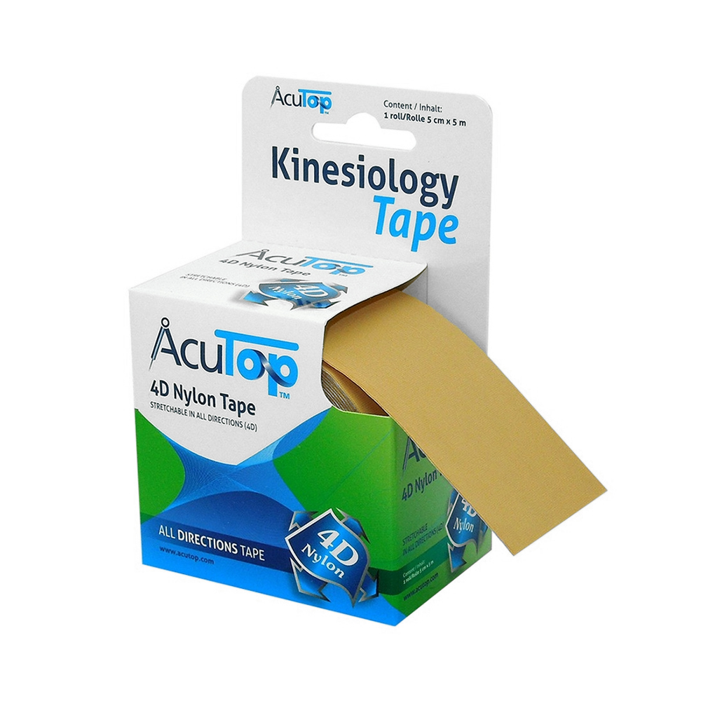 AcuTop® 4D Nylon Kinesiologitejp, beige