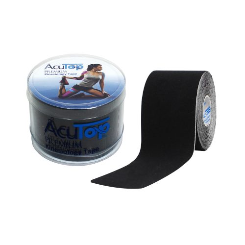 AcuTop® Premium Kinesiologitejp 5 cm x 5 m, svart